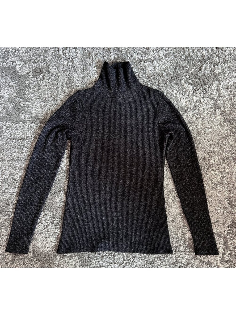 Mossimo Womens Medium Gray Turtleneck Size M